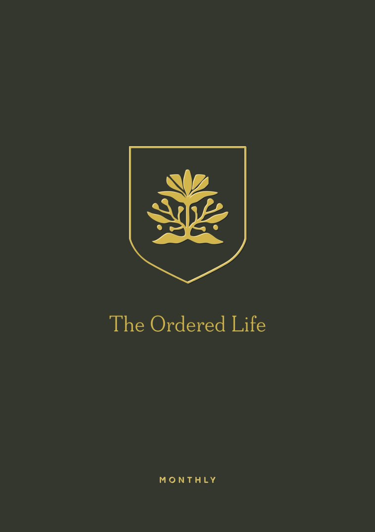 The Ordered Life: The Monthly Companion cover