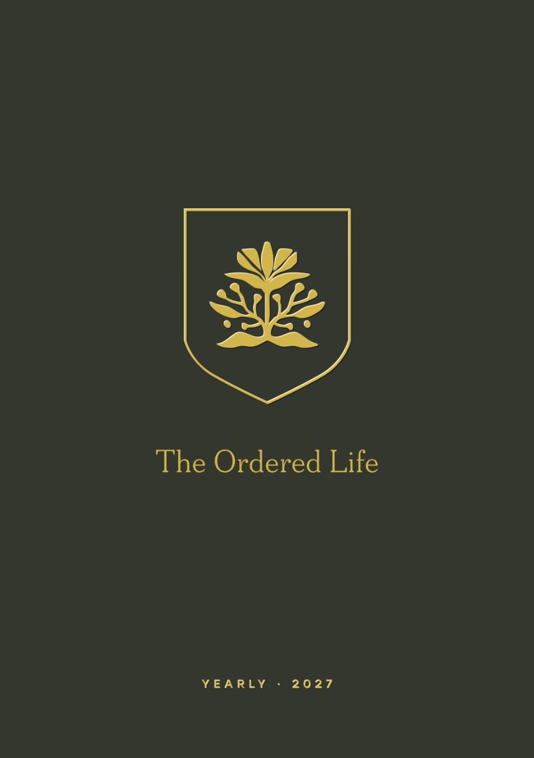 The Ordered Life: The Yearly Companion 2027 cover